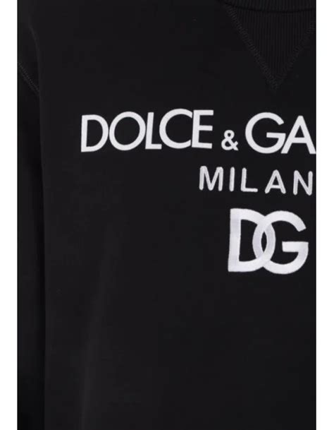 Bluza DOLCE & GABBANA, DG Logo, Black.